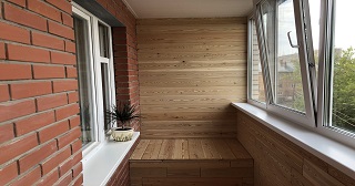 Отделка, остекление, утепление балконов в Североуральске от 212 руб. м/2.